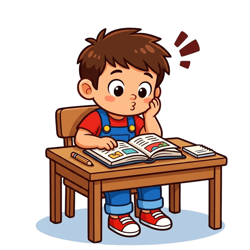 Focused Kid